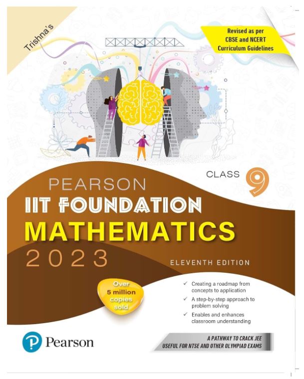 Pearson IIT Foundation Mathematics Class 9, Revised as per CBSE and NCERT Curriculum Guidelines with Includes Active App -To gauge Self Preparation - 11th Edition 2023